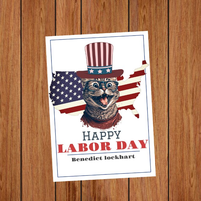 Simple Elegant Labor Day avec Merci américain C (Créateur téléchargé)