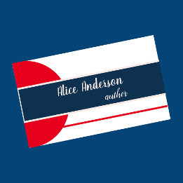 Simple élégante minimaliste Carte de visite fémini