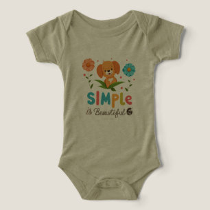 Simple est beau - Bella+Canvas bébé