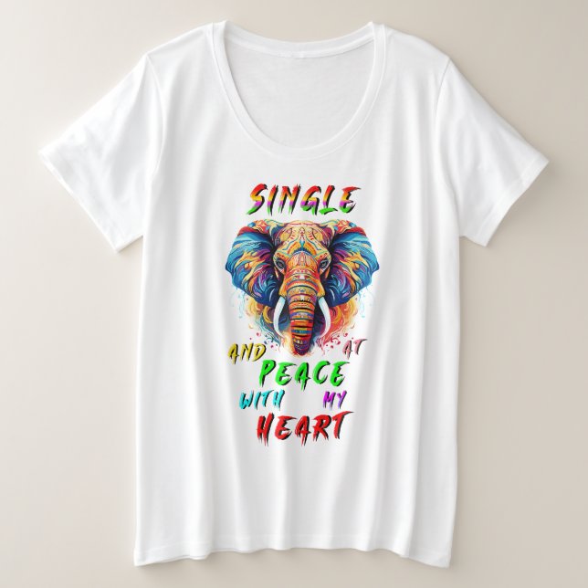 Simple Et En Paix Avec Mon Coeur (Design devant)