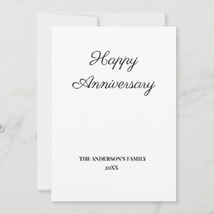 simple et minimal ajouter votre carte d'anniversai