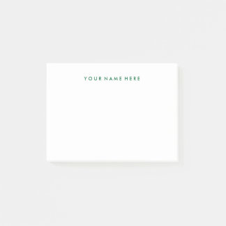 Simple et moderne Green Post-it® NotePad