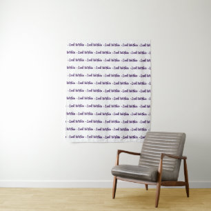 Simple étape et vue répétée dans une tapisserie pe