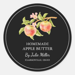 Simple Étiquette de beurre d'Apple fait maison