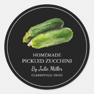 Simple Étiquette de courgettes cuites maison