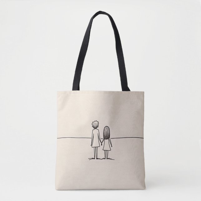 Simple Everyday Tote Bag – Reusable & Stylish (Devant)