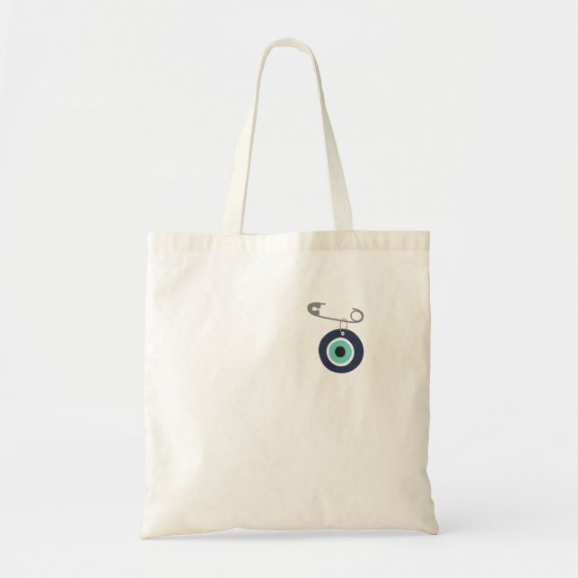 Simple Evil Eye Abordable Design Sac fourre-tout C (Devant)