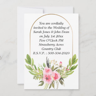 simple faire-part de mariage