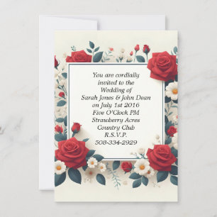simple faire-part de mariage