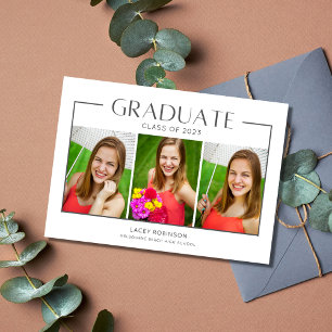 Simple fille 3 photo Diplôme du lycée