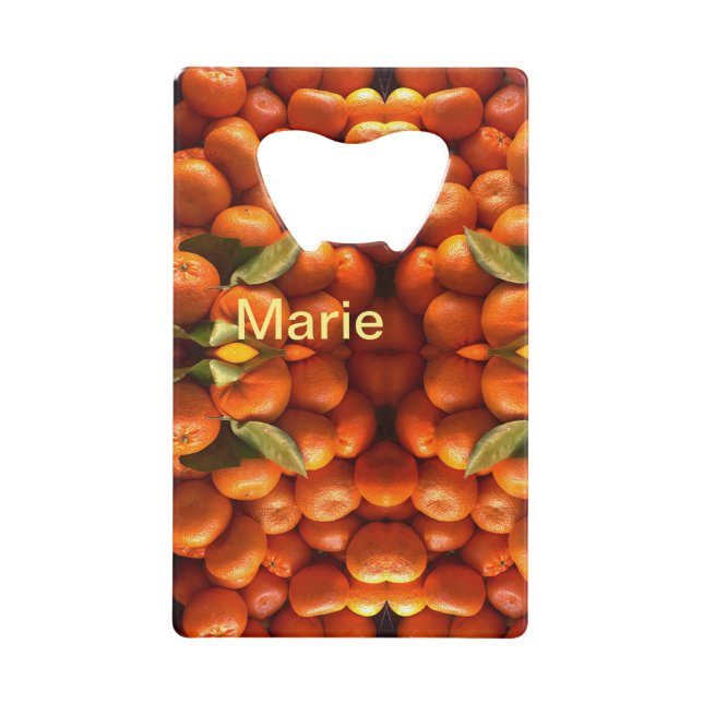 Simple fruit orange ajouter nom minimal personnali (Devant)