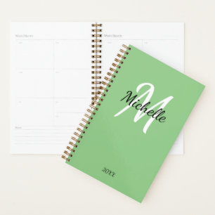 Simple Green Monogrammé
