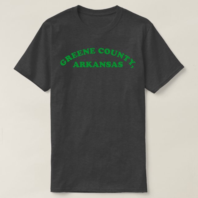 Simple Greene County TShirt (Design devant)