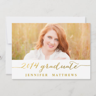 Simple   Invitation de la fête de graduation