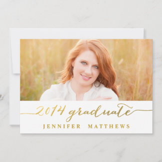 Simple | Invitation de la fête de graduation
