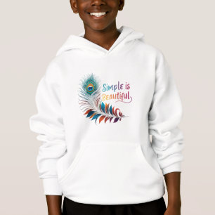 Simple is Beautity - Sweat - shirt à capuche de re