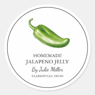 Simple Jalapeno Jelly Étiquette