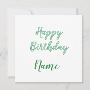 simple joyeux anniversaire minimal ajoutez votre n