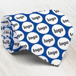 Simple Logo Entreprise Cravate Bleue Cou<br><div class="desc">Conception de logo simple pour favoriser la fidélité à la marque et promouvoir votre petite entreprise. Remplacez le logo par le vôtre et changez la couleur de fond dans l'outil de conception pour personnaliser.</div>