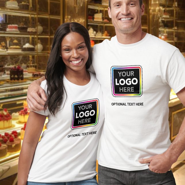 Simple Logo T-Shirt with Optional Text / Slogan (Créateur téléchargé)