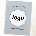 Simple Logo Texte Poudre Bleu<br><div class="desc">Logo simple et design de texte personnalisé pour favoriser la fidélité à la marque et promouvoir votre petite entreprise. Remplacez le logo par le vôtre, et modifiez ou supprimez le texte supérieur et inférieur sur le devant pour customiser. Parfait pour l'utilisation dans votre entreprise, à des fins promotionnelles et pour...</div>