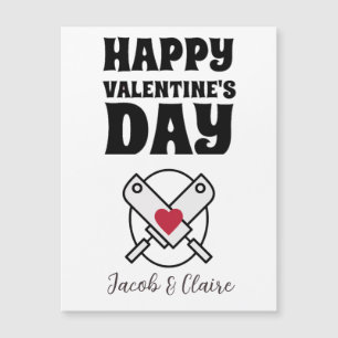 Simple mignonne coeur Joyeux Valentines jour Coupl