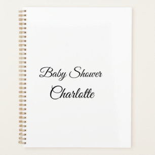 SIMPLE MINIMAL.CUTIE ADD NAME BABY baby shower Thr