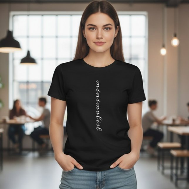 Simple Minimalist T-shirt - Basic Unisex Shirt  (Créateur téléchargé)