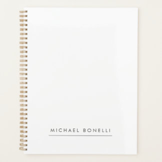 Simple minimaliste simple élégant blanc moderne
