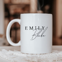 Simple Modern Business Mug With Logo