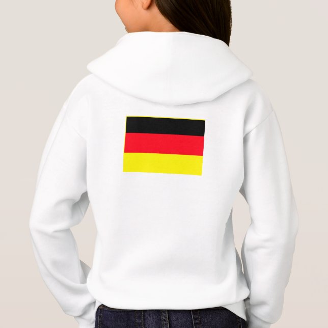 Simple moderne Allemagne Drapeau Souvenir, Arrière (Dos)
