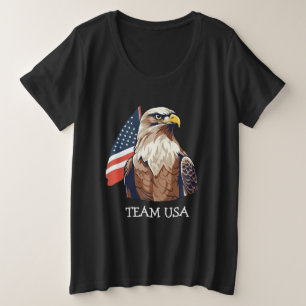Simple Moderne Amérique Fan acclamer Drapeau USA n