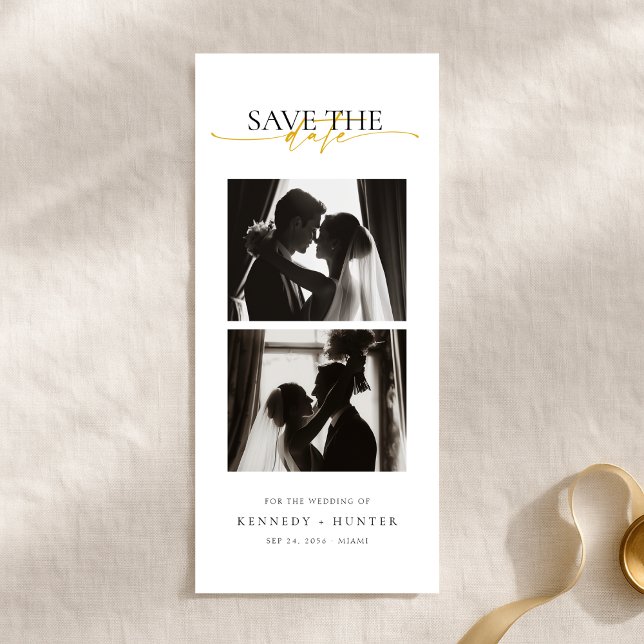 Simple Moderne Bande de Photos de Mariage Faire-Pa (Créateur téléchargé)