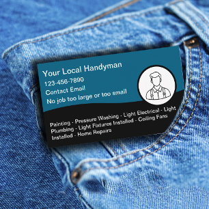 Simple Moderne Cartes de Visite pour Entrepreneur