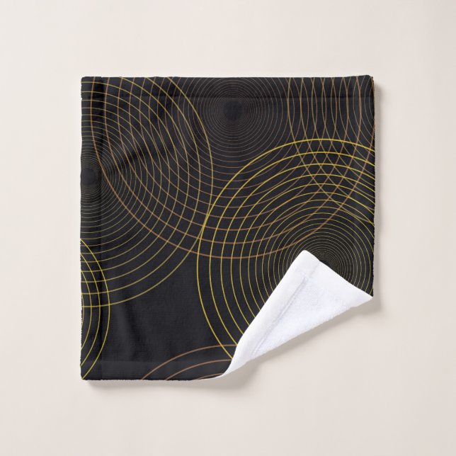 Simple, moderne, cool, tendance en fin de ligne ce (Gant de toilette)
