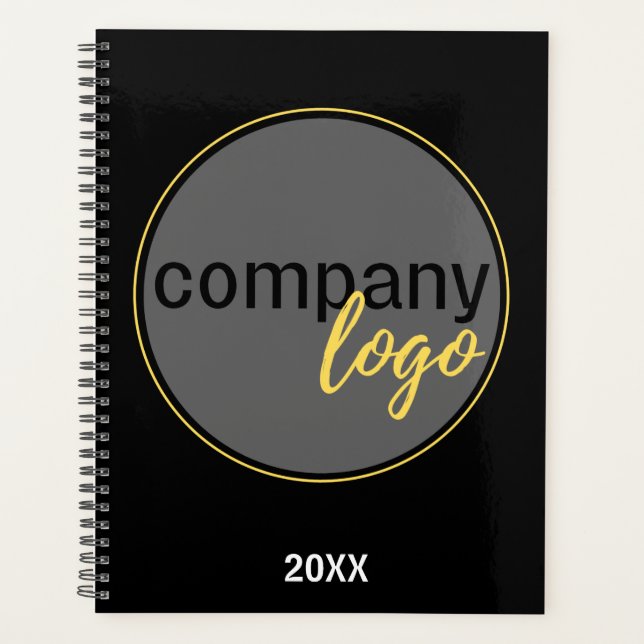 SIMPLE MODERNE ENTREPRISE LOGO MARQUE NOIRE (Devant)