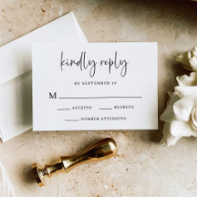 Simple Moderne et Minimaliste | Mariage