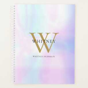 Simple Moderne nom holographique Monogramme