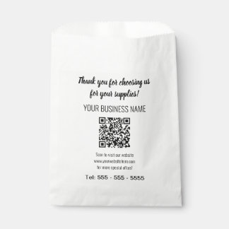 Simple moderne QR Code Favoriser les sacs