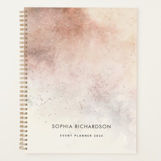 Simple Natural Auburn Earth Tones (Devant)