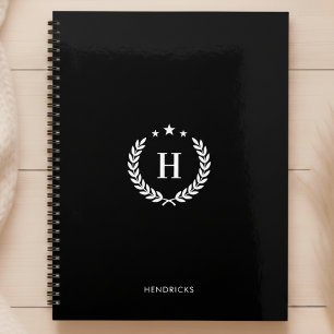 Simple Noir Planificateur de Fitness Minimaliste