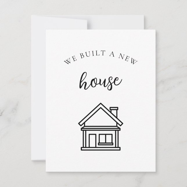 Simple Nous Avons Construit Une Nouvelle Maison No (Devant)