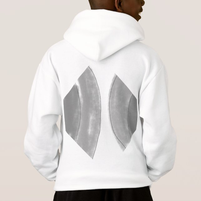 simple personnalisé BLACK mandala monogramme ajout (Dos)