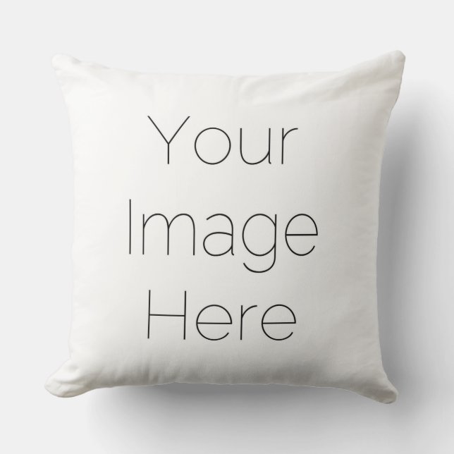 simple photo personnalisée Coussin d'oreiller (Recto)