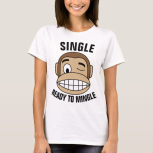 SIMPLE PRÊT À MINGLE T-shirts amusants
