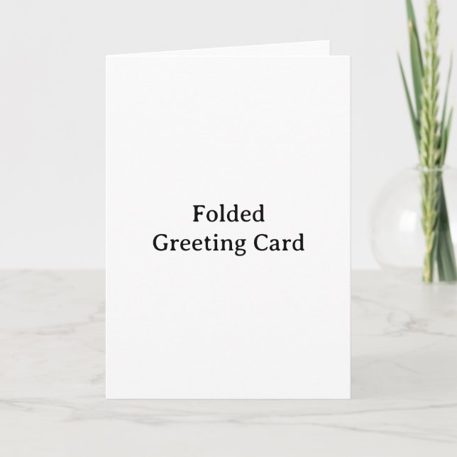 Simple Professionnel 5" x 7" Carte de Vœux Pliée (Devant)