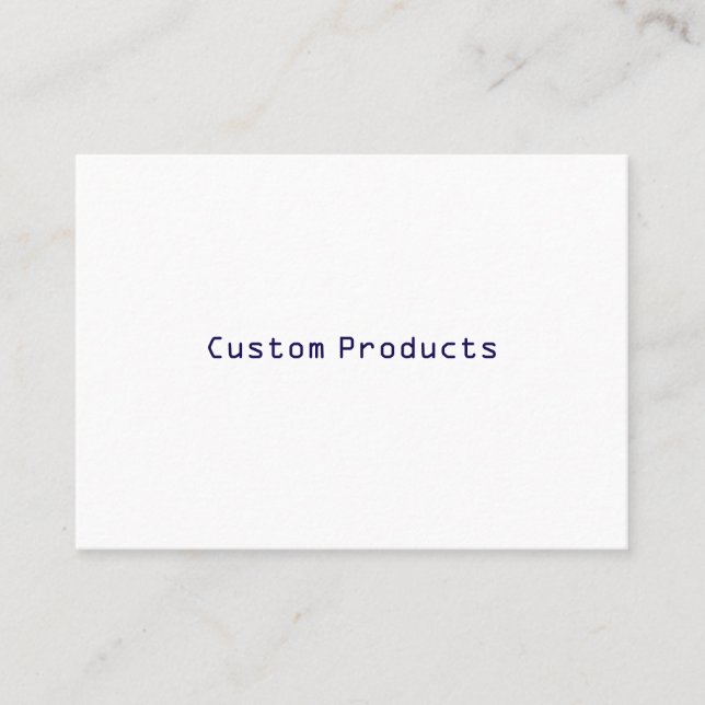 Simple promotion de marque, carte de visite puissa (Devant)