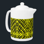 Simple Scribble | Carreaux miroir | Jaune |<br><div class="desc">Quand nous jouions autour et que ce motif noir s'est produit, puis nous avons essayé le carrelage en miroir et cela s'est produit, nous n'avons jamais pensé que cela ferait un design aussi génial, ajouter de la couleur le rend encore mieux. Vous pouvez ajouter ce design intéressant à tous les...</div>