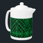 Simple Scribble | Carreaux miroir | Vert |<br><div class="desc">Quand nous jouions autour et que ce motif noir s'est produit, puis nous avons essayé le carrelage en miroir et cela s'est produit, nous n'avons jamais pensé que cela ferait un design aussi génial, ajouter de la couleur le rend encore mieux. Vous pouvez ajouter ce design intéressant à tous les...</div>