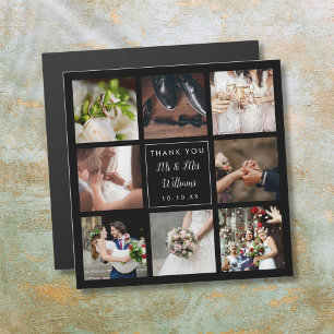 Simple Script Mariage Photo Collage Merci